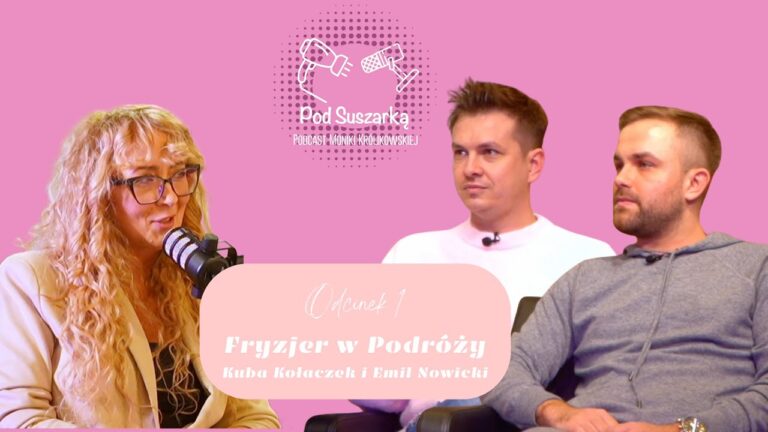 Okładka podcastu Hair Space: Pod Suszarką – Fryzjer w Podróży | Kuba Kołaczek i Emli Nowicki - salon fryzjerski Gdynia
