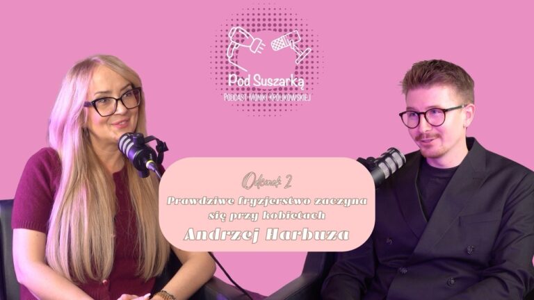 Okładka podcastu Hair Space: Fryzjerstwo zaczyna się przy kobietach – Andrzej Harbuza - salon fryzjerski Gdynia