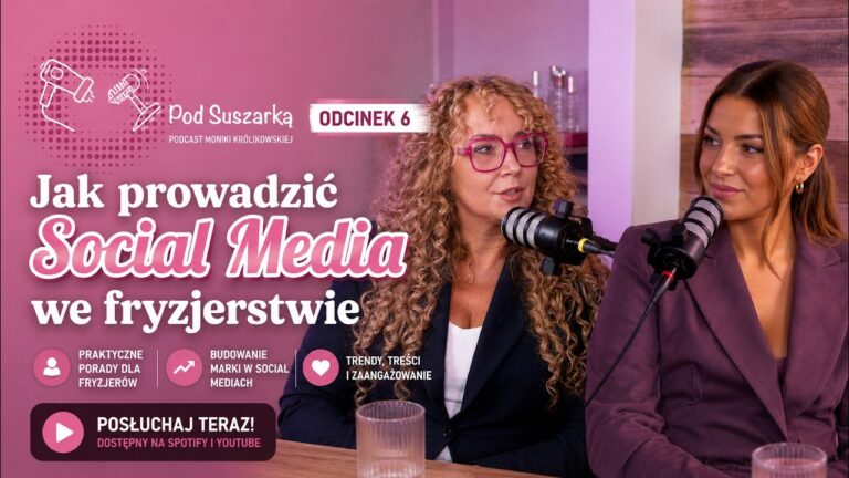 Okładka podcastu Hair Space: Jak Prowadzić Social Media we Fryzjerstwie @CzescMichalina - salon fryzjerski Gdynia